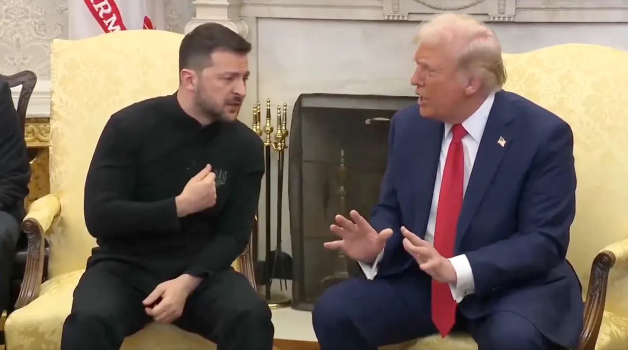 De Oekraïense president Volodymyr Zelensky en de Amerikaanse president Donald Trump tijdens een gespannen ontmoeting in het Oval Office