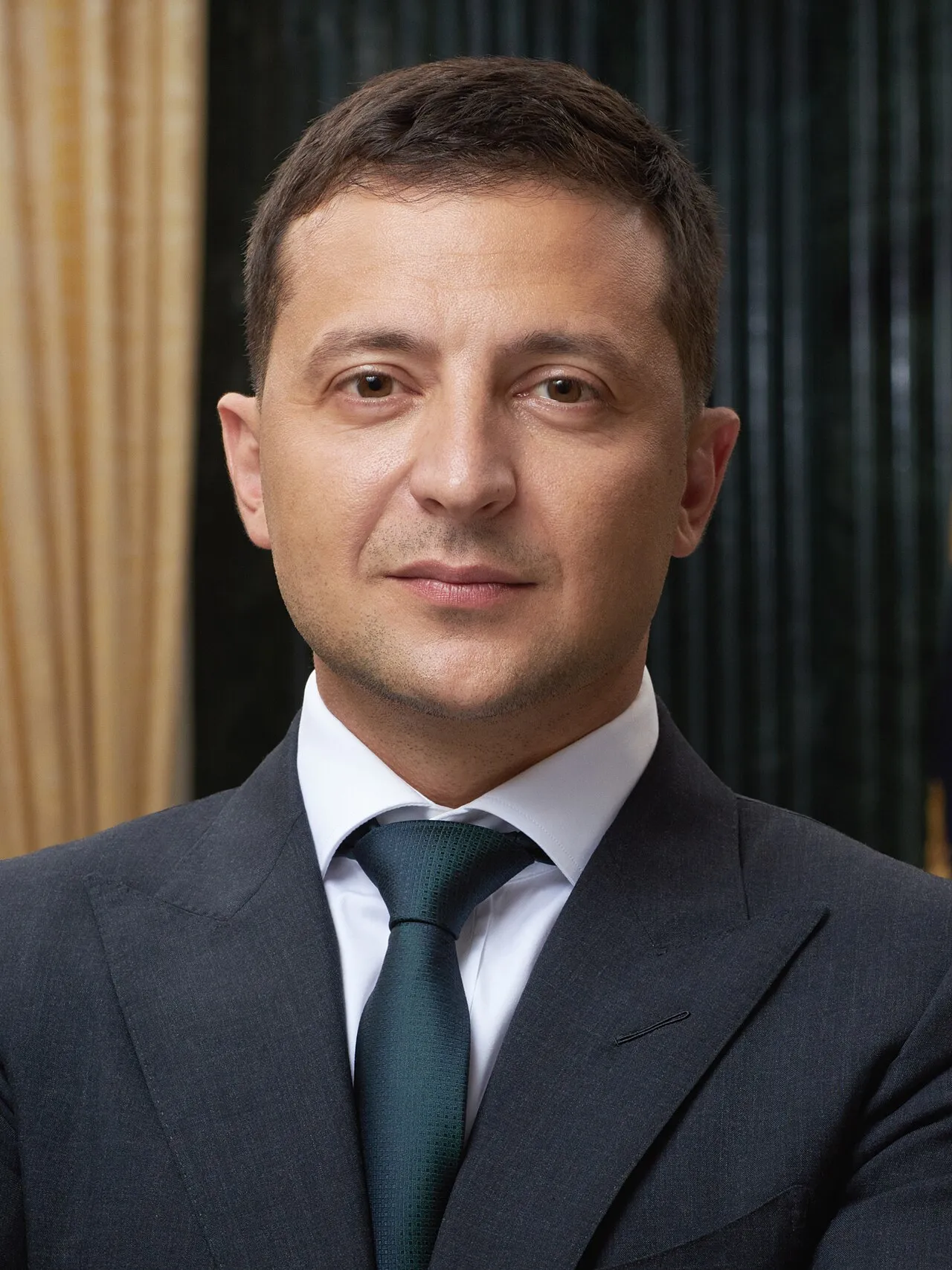 Officieel portret van president Volodymyr Zelenskyj